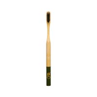 GRUMS Bamboo Toothbrush, Zahnb&uuml;rste OLIVE 1 Stk.