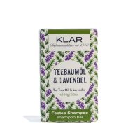 Klar Festes Shampoo Teebaumöl & Lavendel 100g