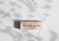 OH MY GUM plant based chewing gum cinnamon, Kaugummi Zimt...