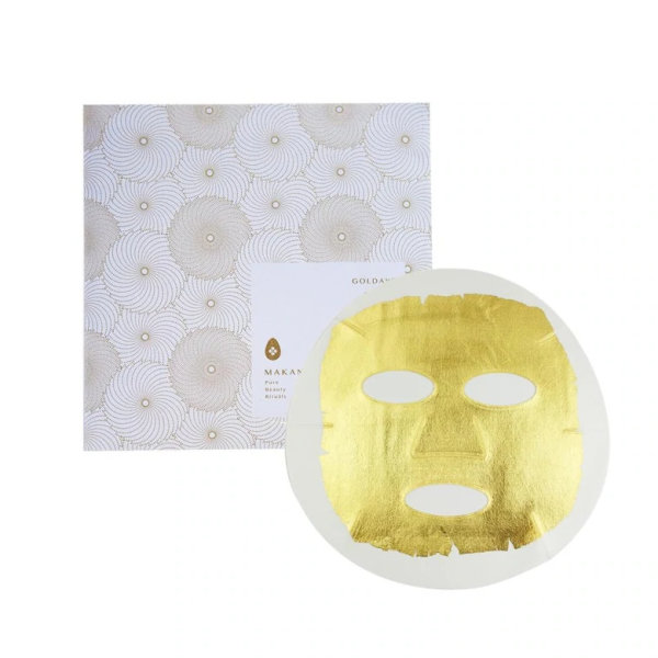 makanai gold leaf mask, Gesichtsmaske aus Goldfolie 1 Stück