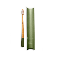 thetruthbrush bamboo green, Bambus Zahnb&uuml;rste...
