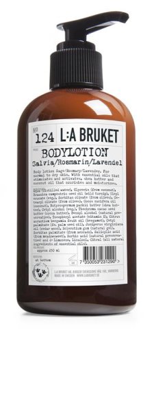 L:a Bruket No. 124 BODYLOTION Salvia/Rosmarin/Lavendel, K&ouml;rperlotion Salbei/Rosmarin/ Lavendel 250ml