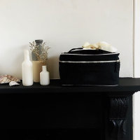 bag-all Vanity Case Large Black, Kulturtasche