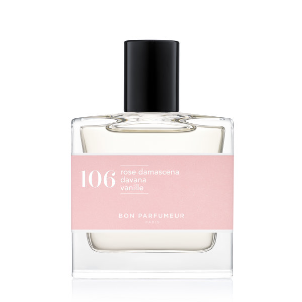 bon parfumeur Eau de parfum 106: rose damascena, davana, vanilla