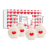 clean beauty concept glass cupping ritual body&face set