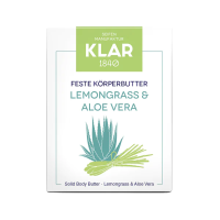 Klar Feste Körperbutter Lemongrass & Aloe Vera 60g