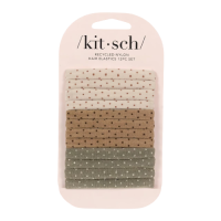 kitsch Polka Dot Hair Elastics, Haargummi 12 Stück