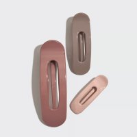 kitsch Flat Lay Claw Clips Set Ultra Glossy Terracotta,...