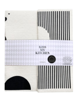 Kiss My Kitchen Kitchen-Hero Shapes Stripes & Dots,...