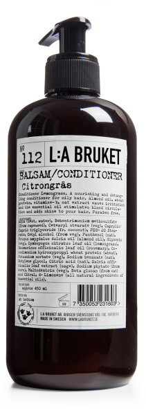L:a Bruket No. 112 Conditioner Lemongrass MHD12/23 450ml