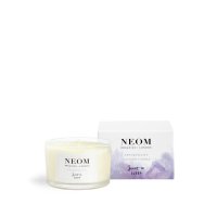 Neom Organics Candle Tranquility/Perfect nights sleep TRAVEL, Duftkerze Lavendel, s&uuml;&szlig;em Basilikum &amp; Jasmin 75g
