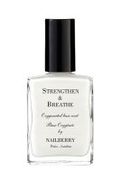 Nailberry Strengthen &amp; Breathe, Dual-action Base Coat 15ml