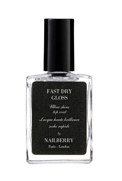 Nailberry Fast Dry Gloss, Ultra Shine Top Coat 15ml