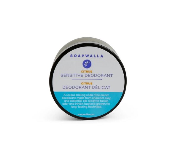Soapwalla Cream Deodorant CITRUS SENSITIVE, Cremedeo 57g
