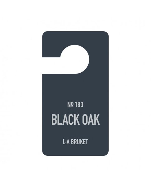 L:a Bruket No. 183 Fragrance Tag Black Oak