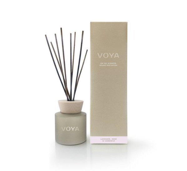 Voya Oh so Scented Reed Diffusor Lavender, Rose & Camomile, Raumbedufter 100ml