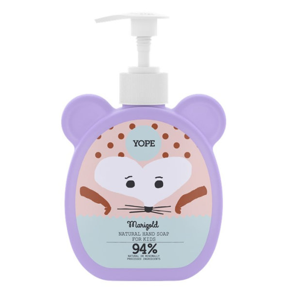 YOPE Natural Hand Soap for Kids Marigold, Handseife für Kinder 400ml