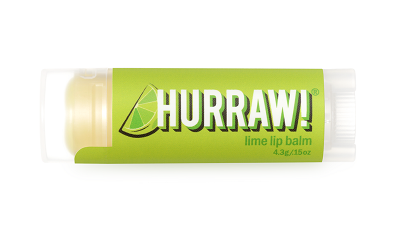 Hurraw! Lime Lip Balm, Lippenpflegestift Limette 4,3g