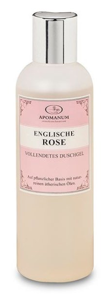 ApoManum Duschgel Englische Rose Noir 250ml